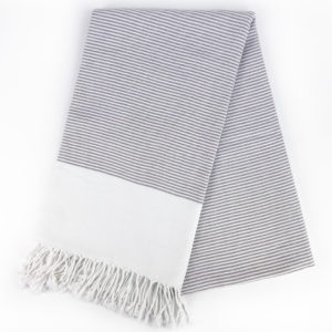 Skagen Bath Towel is available in three different color combinations.